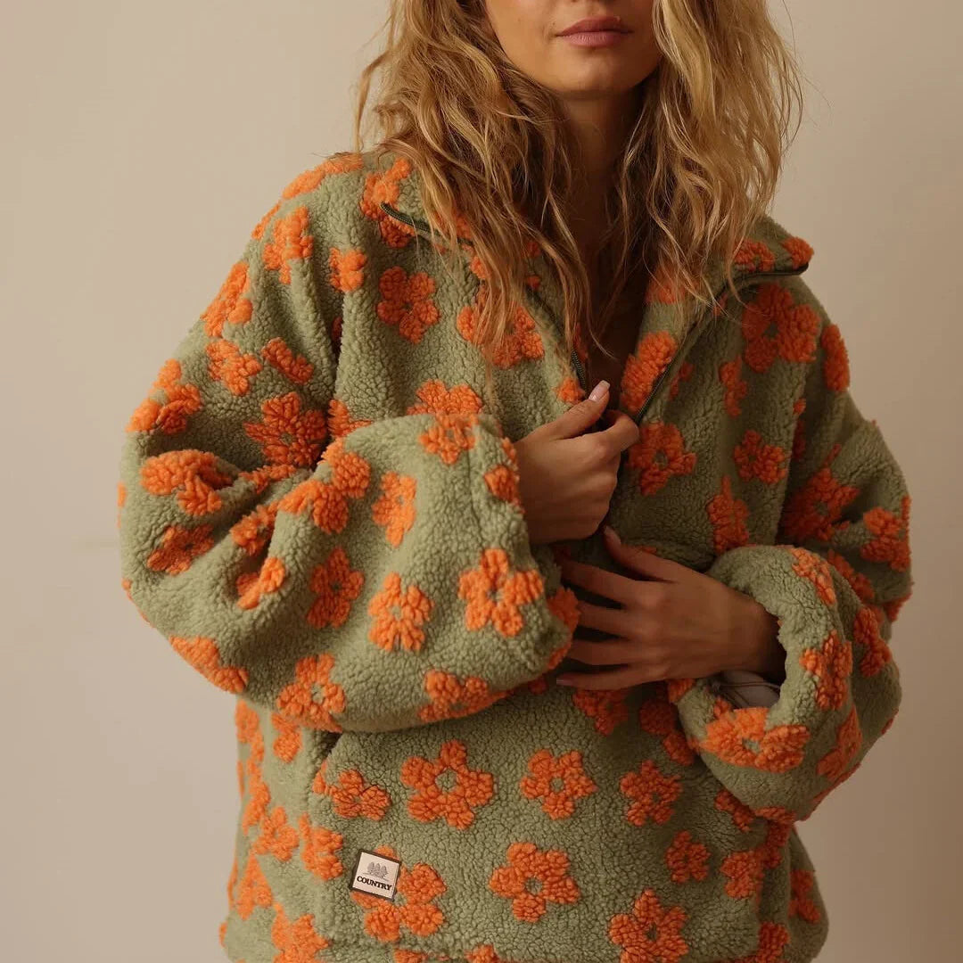 Marblestitch™ | Blomma - Bloom Fleece Tröja