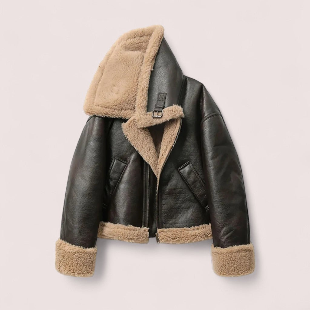 Elira™ |  Shearlingjacka