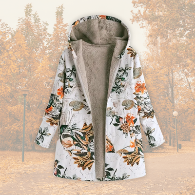 Camellia | Varm jacka med fleecefoder