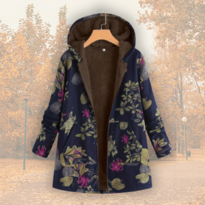 Camellia | Varm jacka med fleecefoder