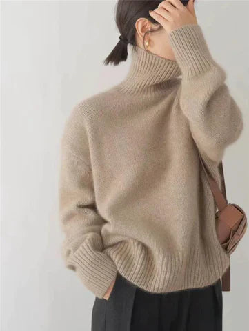 Marblestitch™ | Lyxig turtleneck-tröja