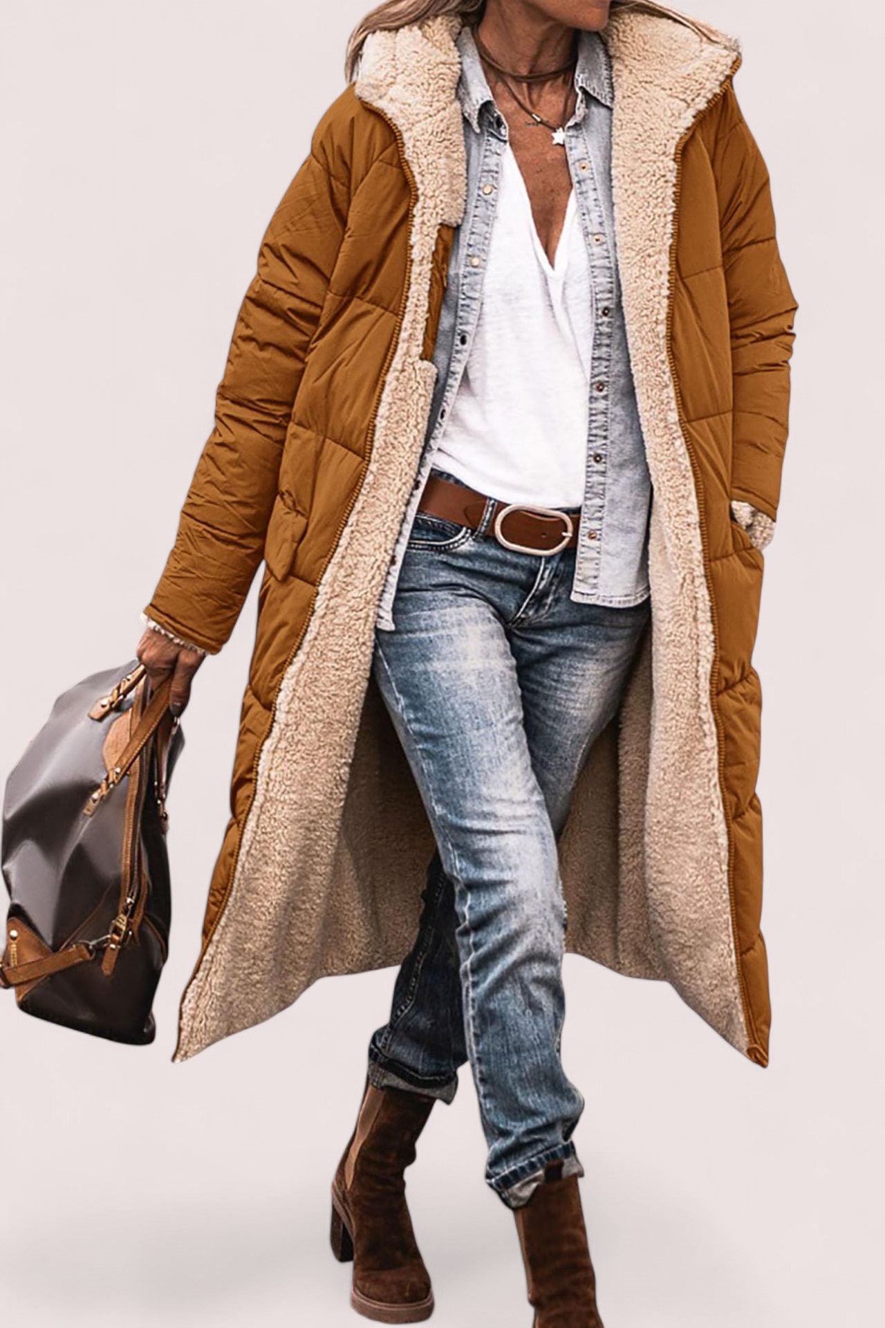 Elira™ | VARM REVERSIBEL PARKA JACKA